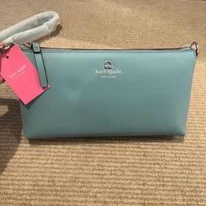 Kate spade cross body light blue bag. Brand new!
